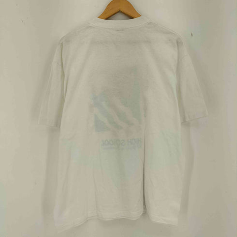 90-00s 裾袖シングル CERRITOS HIGH SCHOOL 半袖 Tシャツ メンズ