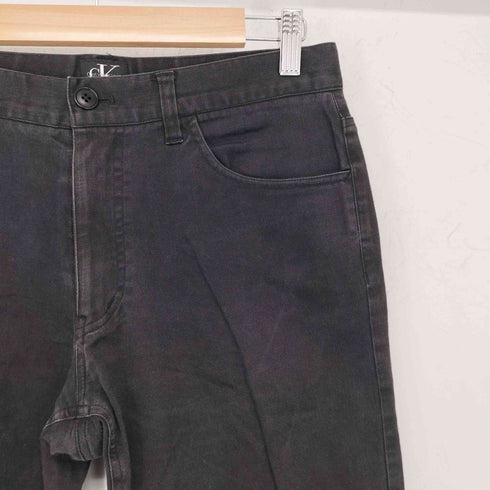 カルバンクライン CALVIN KLEIN ストレッチ ブラックデニムパンツ メンズ US:30-31