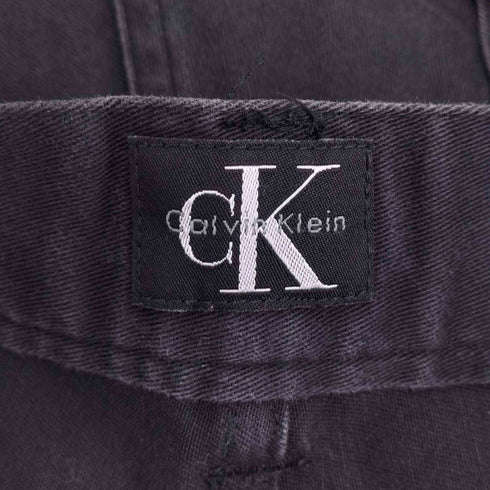 カルバンクライン CALVIN KLEIN ストレッチ ブラックデニムパンツ メンズ US:30-31