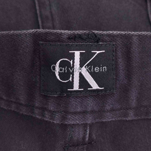 カルバンクライン CALVIN KLEIN ストレッチ ブラックデニムパンツ メンズ US:30-31