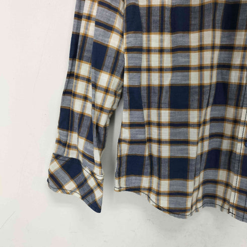 ディーゼル DIESEL スナップボタン L/S チェック柄シャツ ウエスタンシャツ メンズ JPN:M