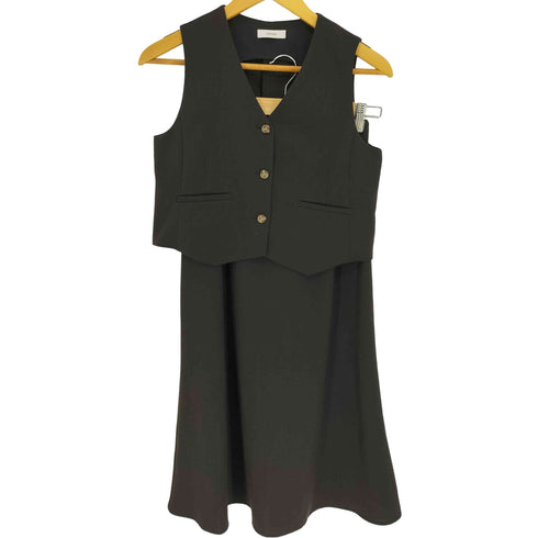 コヒナ COHINA ジレ×ナロースカートセットアップ レディース regular