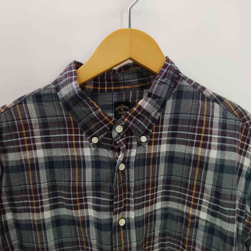 ペニーズタウンクラフト PENNEYS TOWNCRAFT 復刻タグ マドラスチェック ボタンダウン L/S シャツ メンズ import:L