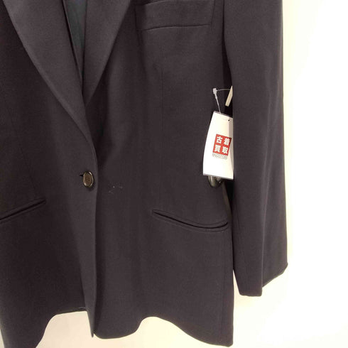 ジョルジオアルマーニ Giorgio Armani 90S イタリア製 黒タグ PURE NEW WOOL 1B テーラード ジャケット レディース EUR:44