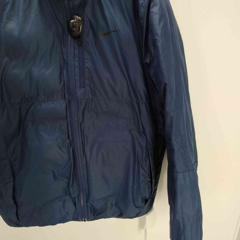 ナイキ NIKE スウッシュ ロゴ プリント リバーシブル ダウン ジャケット メンズ import:L