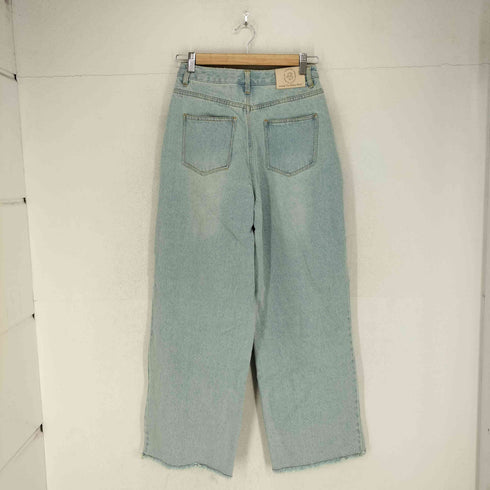 emor tuck wide denim pants domestic レディース M