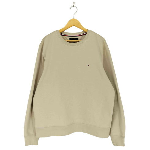 トミーヒルフィガー TOMMY HILFIGER ロゴ刺繍クルーネックスウェット メンズ XL