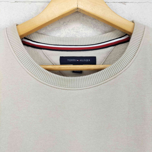トミーヒルフィガー TOMMY HILFIGER ロゴ刺繍クルーネックスウェット メンズ XL
