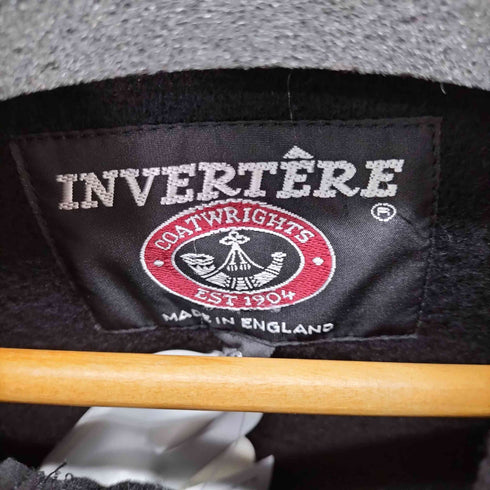 インバーティア INVERTERE イングランド製 Joshua Ellis ラムウール100 ダッフルコート メンズ UK:38