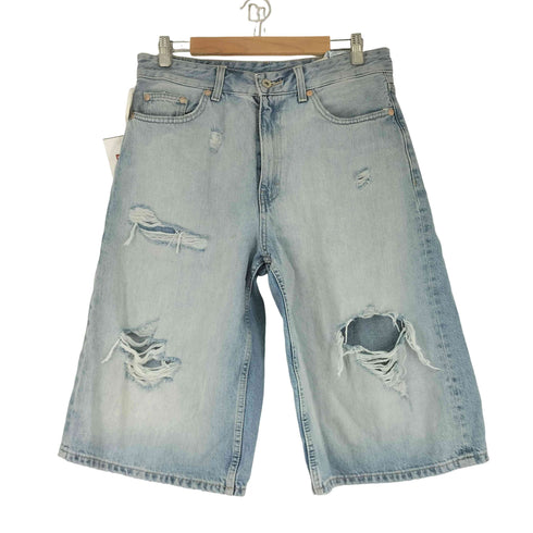 ザラ ZARA ダメージデニム バミューダジョーツ メンズ EUR:38