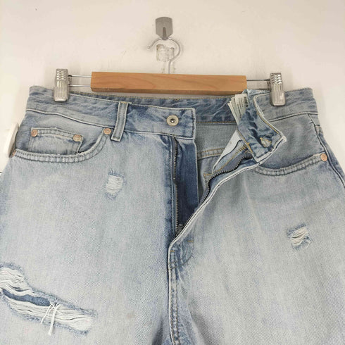 ザラ ZARA ダメージデニム バミューダジョーツ メンズ EUR:38