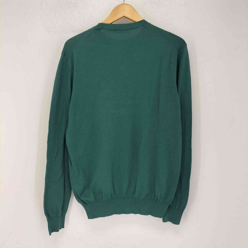 エルメネジルドゼニア Ermenegildo Zegna 配色ライン クルーネック L/S コットンニット メンズ