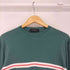 エルメネジルドゼニア Ermenegildo Zegna 配色ライン クルーネック L/S コットンニット メンズ