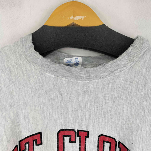 チャンピオン Champion 90S REVERSE WEAVE フロントプリント スウェット メンズ L