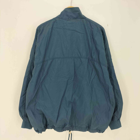 プーマ PUMA 90s ロゴ刺繍 ハーフジップ ハイネック プルオーバー ナイロン ジャケット 裾ドローコード メンズ import:M