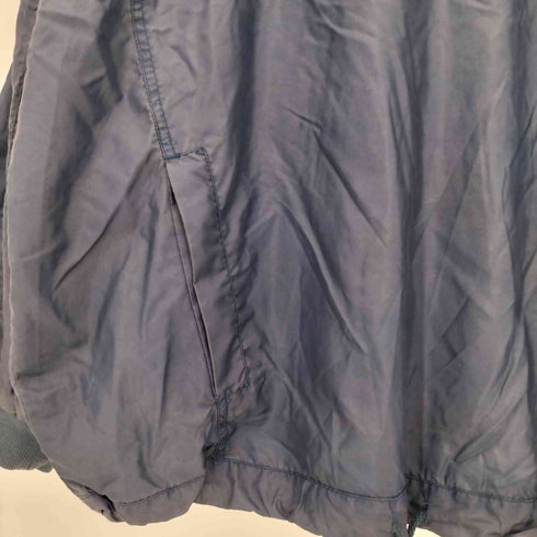 プーマ PUMA 90s ロゴ刺繍 ハーフジップ ハイネック プルオーバー ナイロン ジャケット 裾ドローコード メンズ import:M