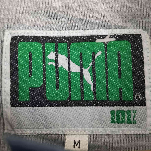 プーマ PUMA 90s ロゴ刺繍 ハーフジップ ハイネック プルオーバー ナイロン ジャケット 裾ドローコード メンズ import:M
