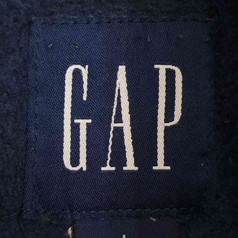 ギャップ Gap 90s OLD 紺タグ ジップアップ フリースジャケット メンズ import:L