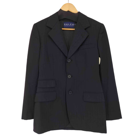 ラルフローレン RALPH LAUREN フロントダーツ ステッチストライプ 3B テーラードジャケット メンズ 9