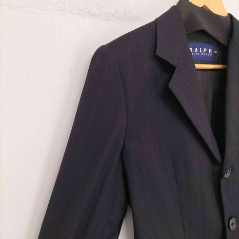 ラルフローレン RALPH LAUREN フロントダーツ ステッチストライプ 3B テーラードジャケット メンズ 9