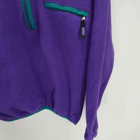 パタゴニア patagonia 90S 90AW USA製 PULLOVER FLEECE 1/2 ZIP JACKET プルオーバー フリース ジップ ジャケット メンズ import:M