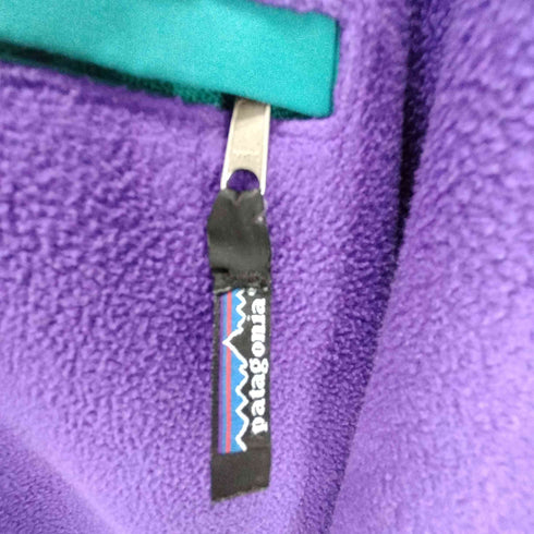 パタゴニア patagonia 90S 90AW USA製 PULLOVER FLEECE 1/2 ZIP JACKET プルオーバー フリース ジップ ジャケット メンズ import:M