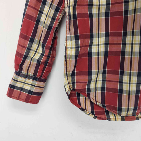 リーバイス Levis RED TAB スナップボタン L/S チェック柄 ウエスタンシャツ メンズ import:L