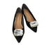ALUNE SEVEN TWELVE THIRTY ビッグビジューフラットパンプス レディース JPN:23