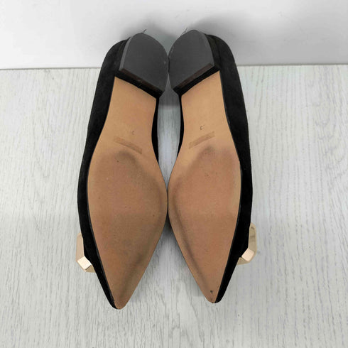 ALUNE SEVEN TWELVE THIRTY ビッグビジューフラットパンプス レディース JPN:23