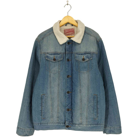 BROOKLYN CLOTH MFG 裏地ボアデニムジャケット メンズ XL