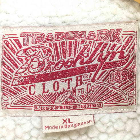 BROOKLYN CLOTH MFG 裏地ボアデニムジャケット メンズ XL