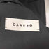 カルーゾ CARUSO J718TZ ウール100% 背抜き シングル 3B シングル テーラードジャケット & 裾ダブル スリムテーパード スラックス メンズ 上下共に46/9R