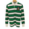 ラグビーラルフローレン Rugby Ralph Lauren VINTAGE SLIM FIT ボーダー ワッペン ポロシャツ メンズ import:XS