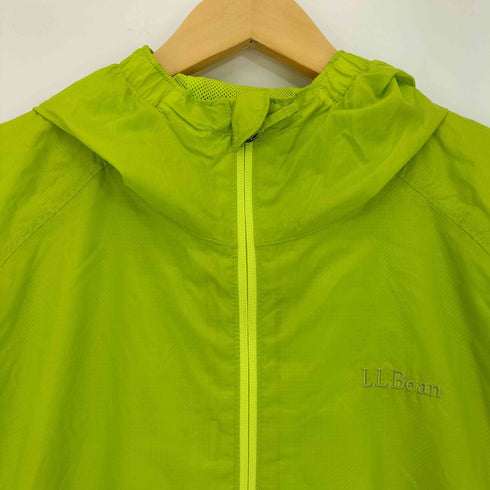 エルエルビーン L.L.Bean ロゴ刺繍 リップストップ ナイロン フーデット ジャケット メンズ import:L