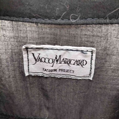 ヤッコマリカルド YACCO MARICARD ロングシアーシャツ レディース
