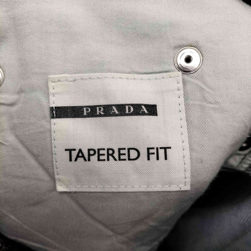 プラダ PRADA TAPERED FIT ボタンフライデニムパンツ メンズ 32
