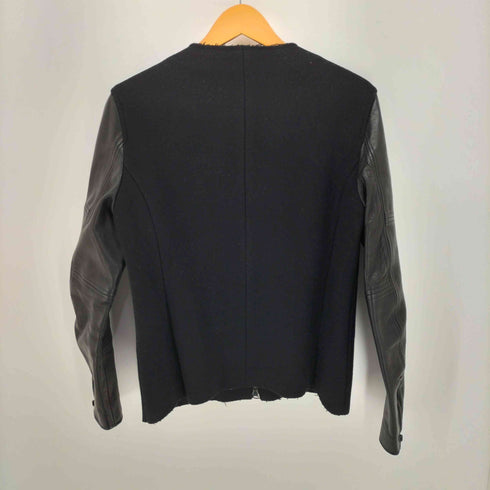 イロコイ Iroquois 後染め二十織 袖レザー切替ジャケット メンズ JPN:1