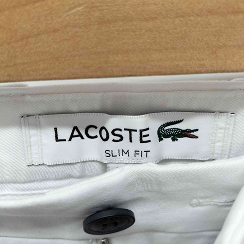 ラコステ LACOSTE SLIM FIT ストレッチパンツ メンズ 38
