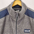エコーアンリミテッド ECKO UNLTD 90s ロゴパッチ 切替 随意アップフリースジャケット 裾ドローコード メンズ import:XL