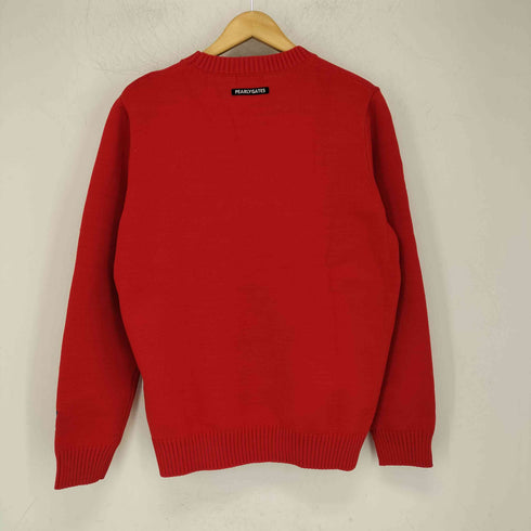 パーリーゲイツ PEARLY GATES インターシャクルーネックニット ウサギ メンズ JPN:5