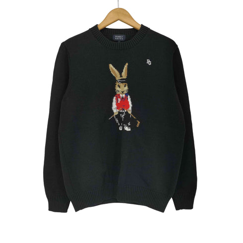 パーリーゲイツ PEARLY GATES インターシャクルーネックニット ウサギ メンズ JPN:5