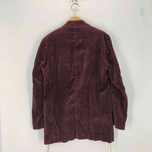 アンダーカバーイズム UNDERCOVERISM 12AW 3B 襟裏レザー ベロアテーラードジャケット メンズ JPN:3