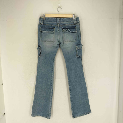 Han ahn soon Y2K フレア カーゴデニムパンツ レディース 23