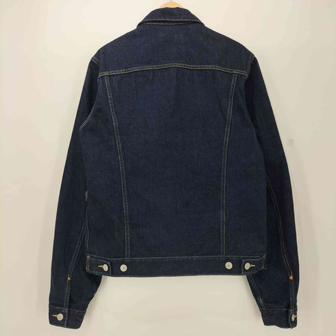 ヨウジヤマモトプールオム Yohji Yamamoto POUR HOMME 22SS 14OZ DENIM BUTTON JACKET 14オンス セルビッジ デニム トラッカー ジャケット メンズ JPN:3