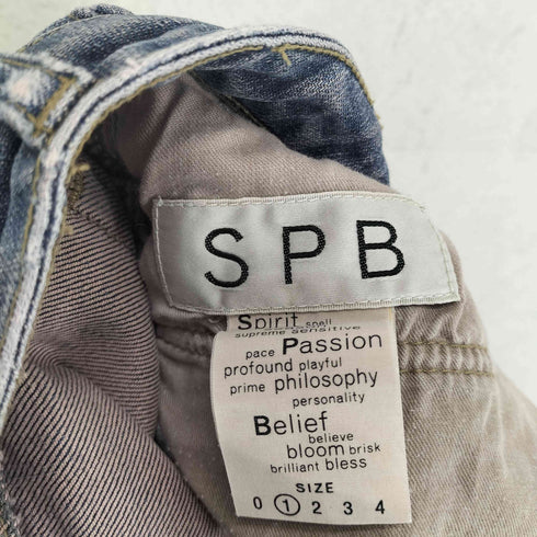 SPB Y2K フレアデニムカラーパンツ レディース 1