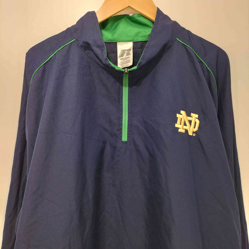 ラッセルアスレチック RUSSELL ATHLETIC ノートルダム ハーフジップ ジャケット メンズ 3XL