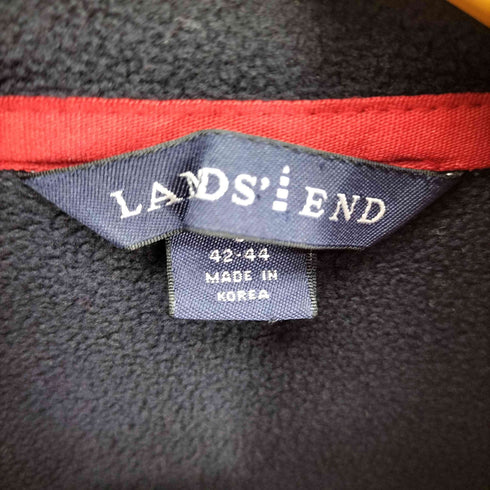 ランズエンド LANDS END フリース ベスト メンズ import:L