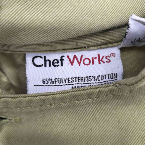 chef works ダブル スタンドカラージャケット メンズ import:XL
