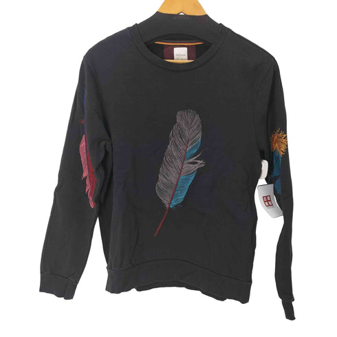 ポールスミス Paul Smith フェザー 刺繍 ラグラン スウェット メンズ import:S