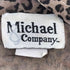 Michel&Company 90S USA製 レオパード ニットシャツ レディース import:L